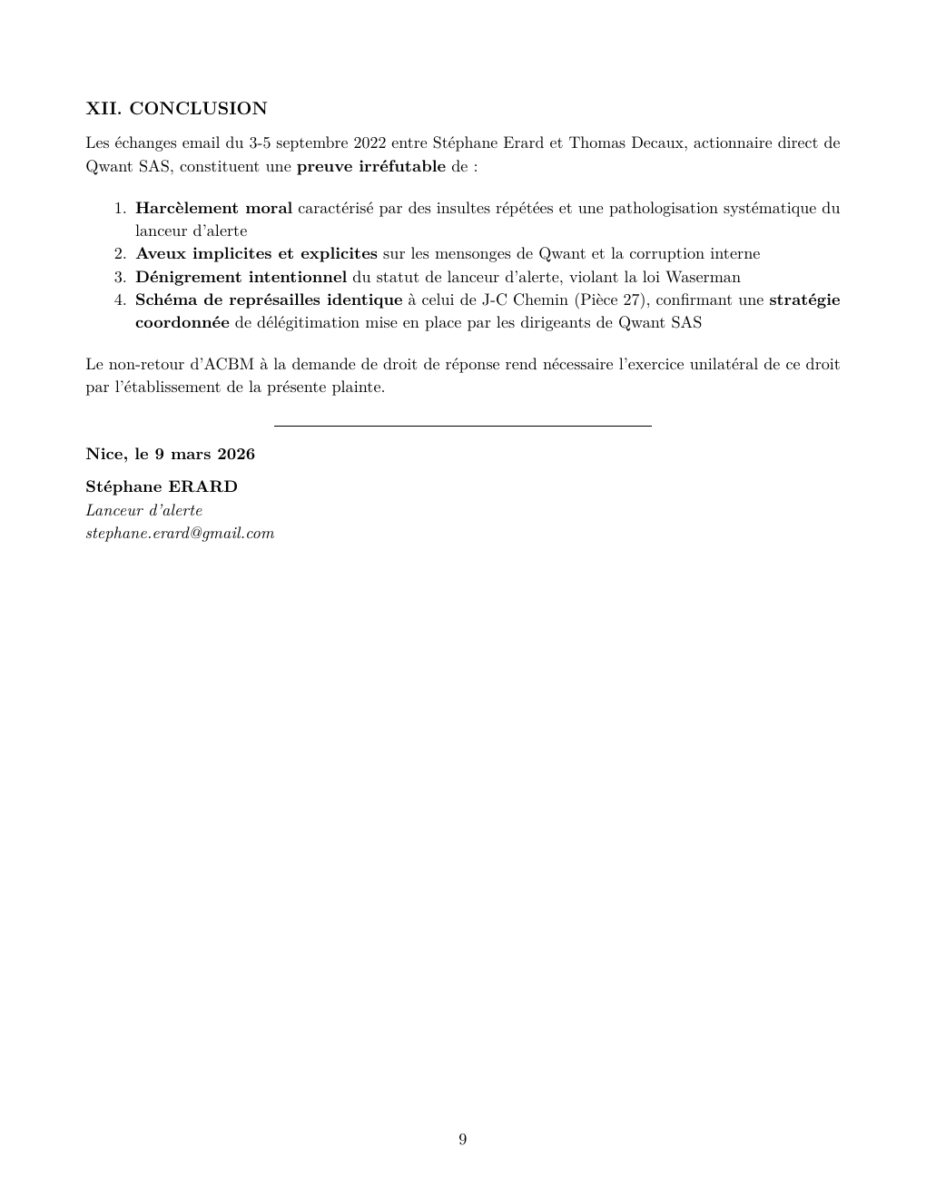 Plainte Thomas Decaux - page 9 sur 9